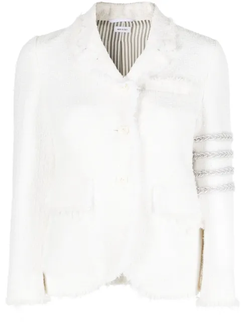 Thom Browne 4-Bar tweed jacket
