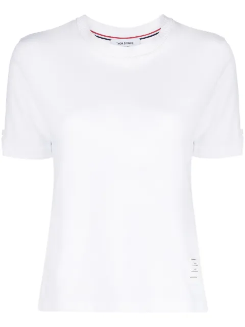 Thom Browne sequin-embellished cotton T-shirt