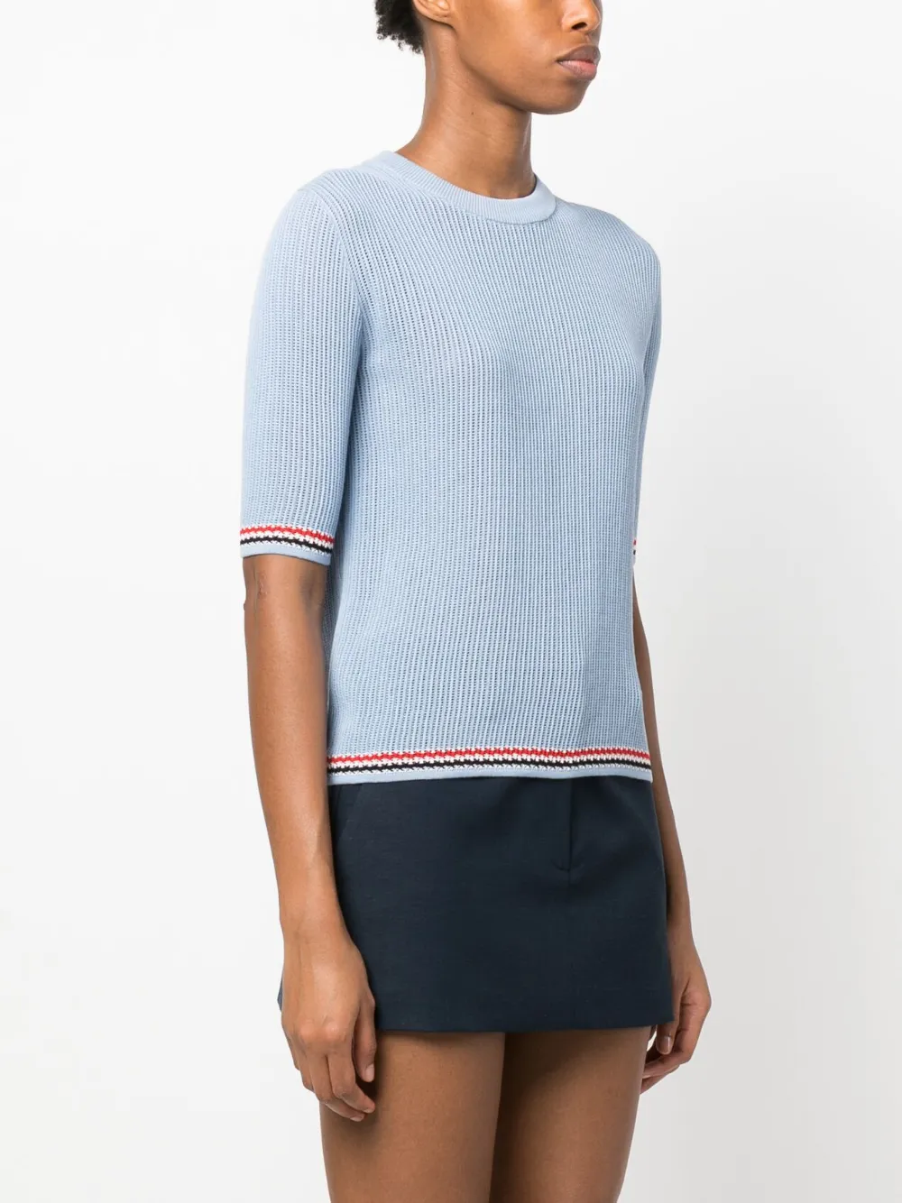 Thom Browne Gebreide top Blauw