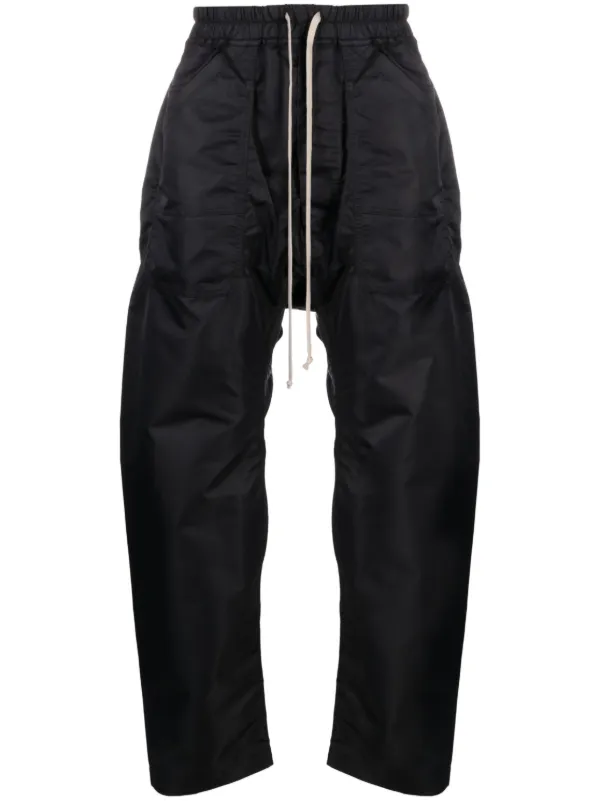 Rick Owens DRKSHDW Drawstring Waist drop-crotch Trousers - Farfetch