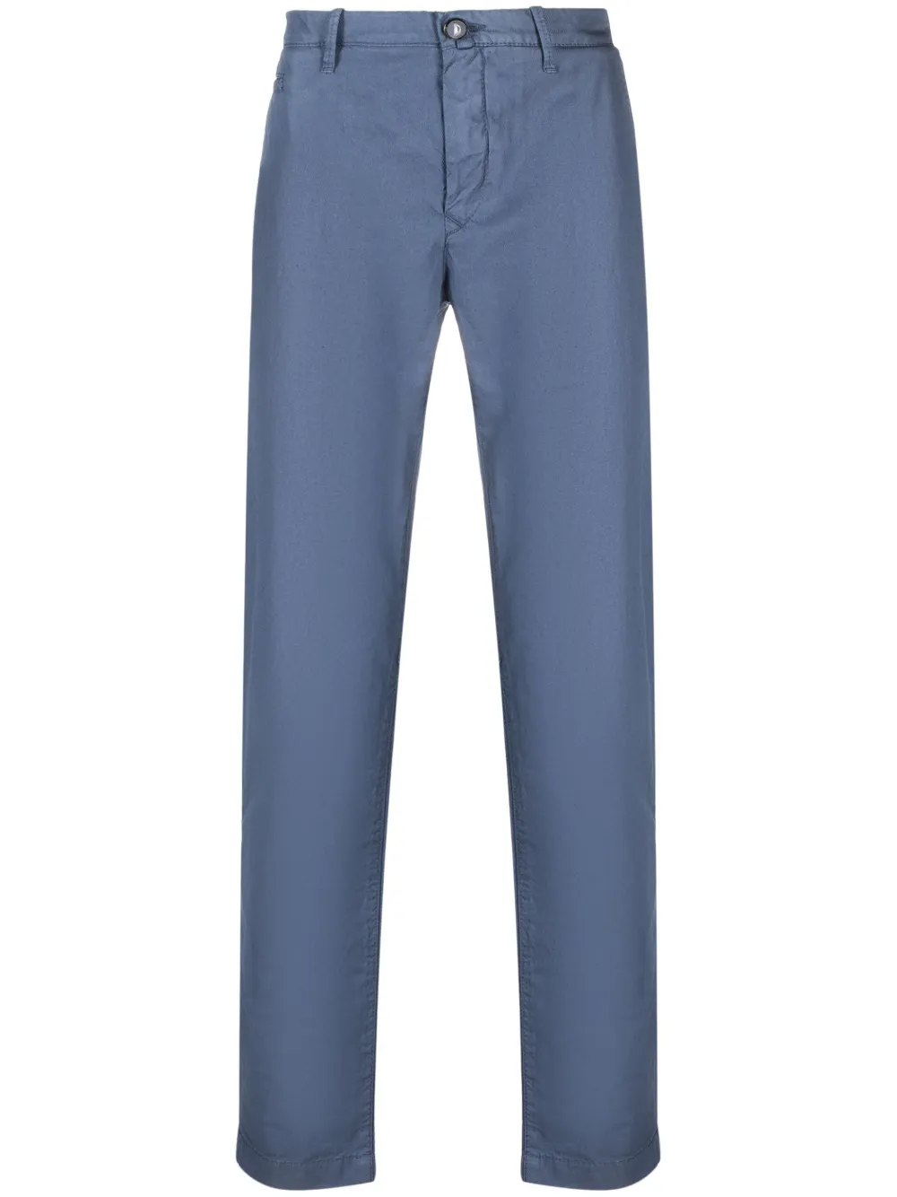 Jacob Cohën Straight broek Blauw