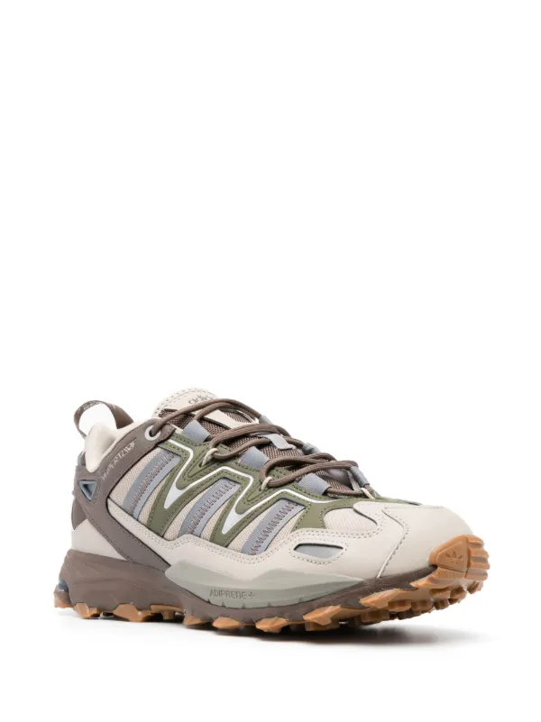 Adidas Sneakers Hyperurf Uomo, Grigio, Materiale Sintetico, Chiusura Con Lacci, Tacco Piatto, Larghezza Media - 4