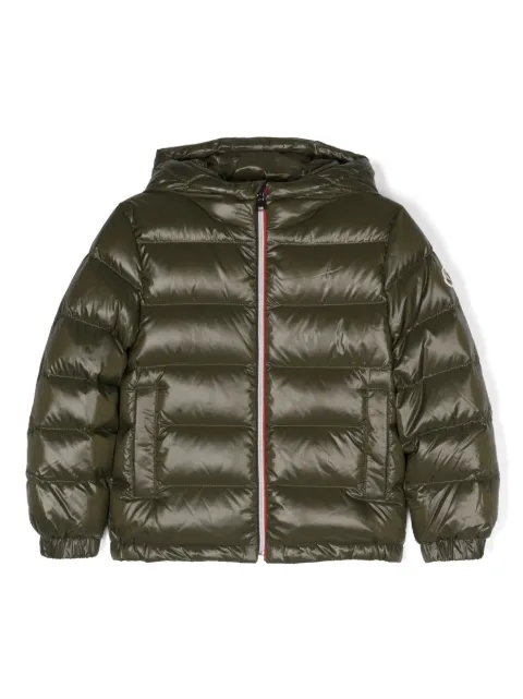 Moncler Enfant logo-patch padded-design jacket 
