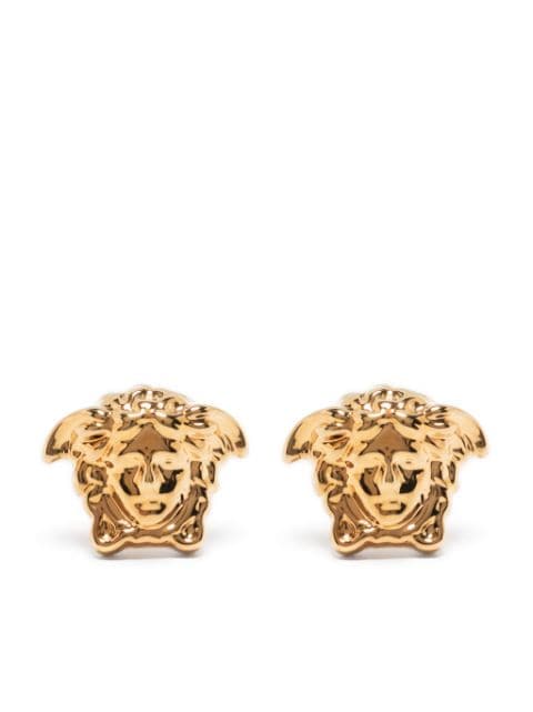 Versace aretes con aplique Medusa