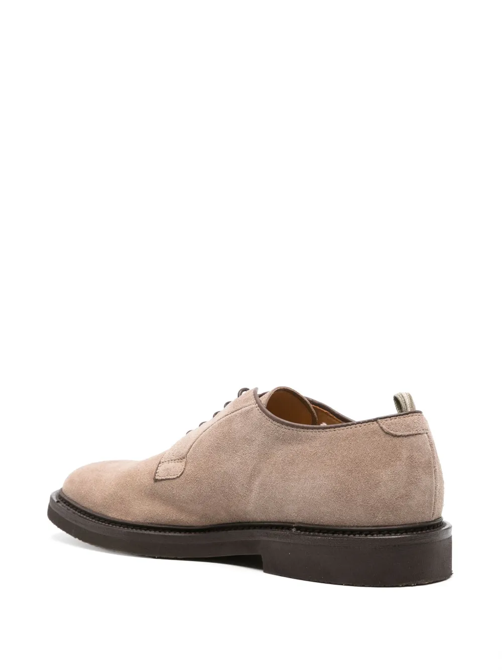 Officine Creative Hopkins suède derby schoenen Beige