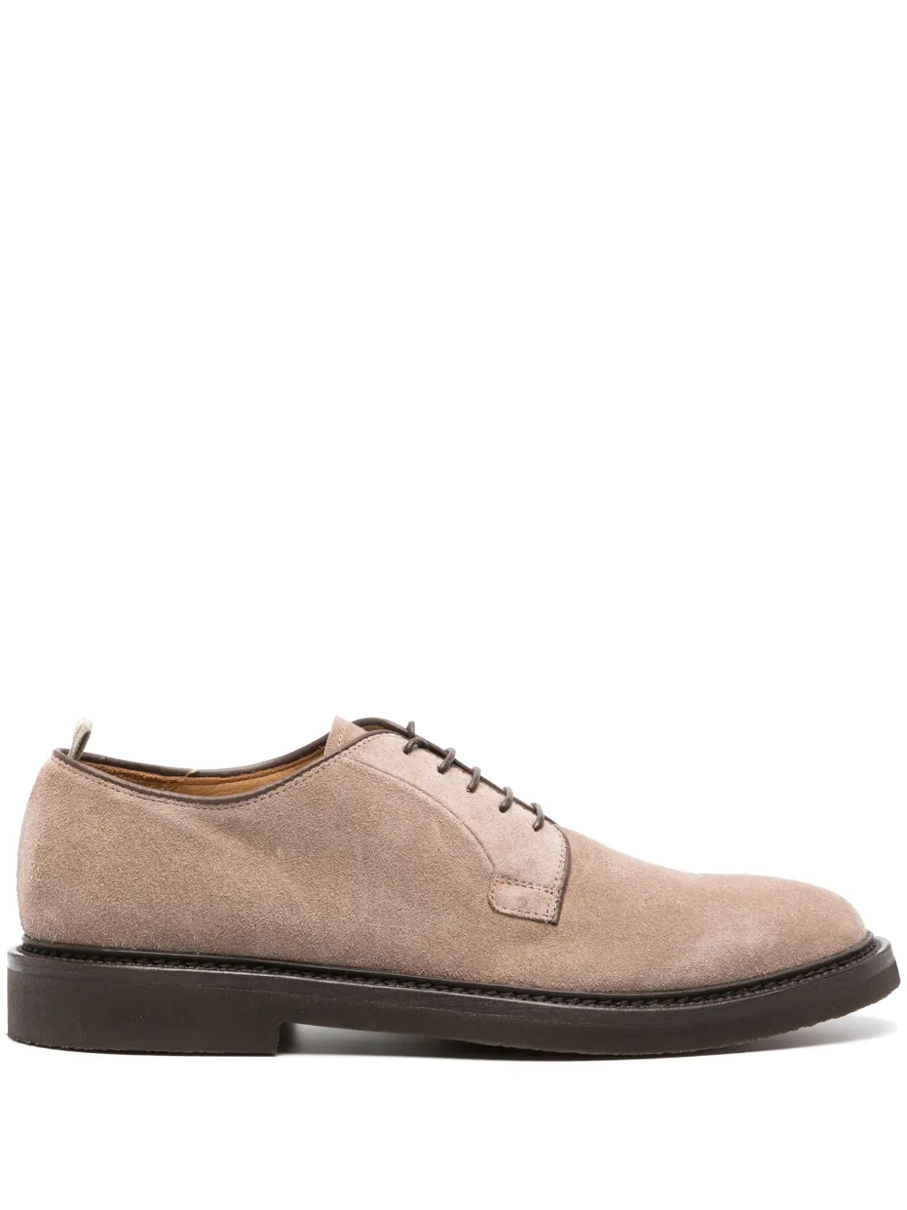 Officine Creative Hopkins suède derby schoenen Beige