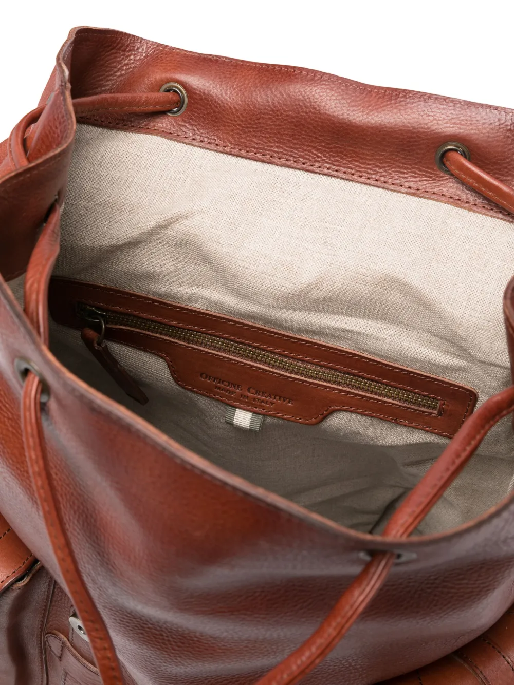 Officine Creative Rare 27 rugzak Bruin