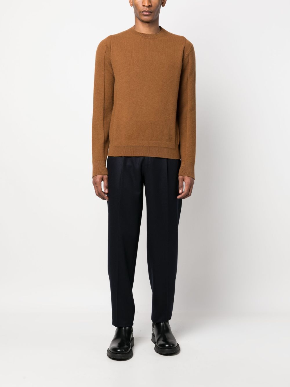 Image 2 of Zegna crew-neck wool-cashmere jumper