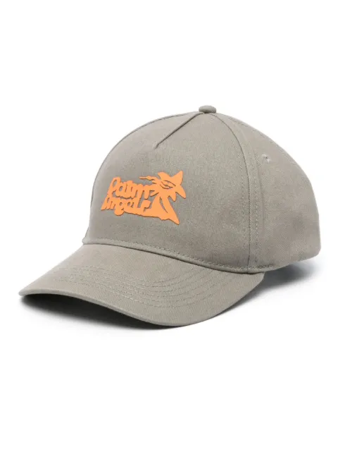Palm Angels logo-patch baseball cap