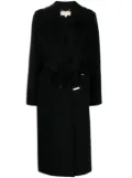 Michael Michael Kors belted double-breasted coat - Black