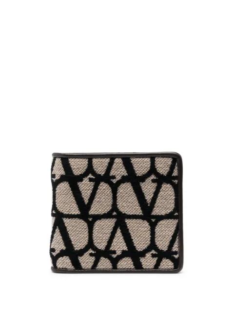 Valentino Garavani Toile Iconographe bi-fold wallet