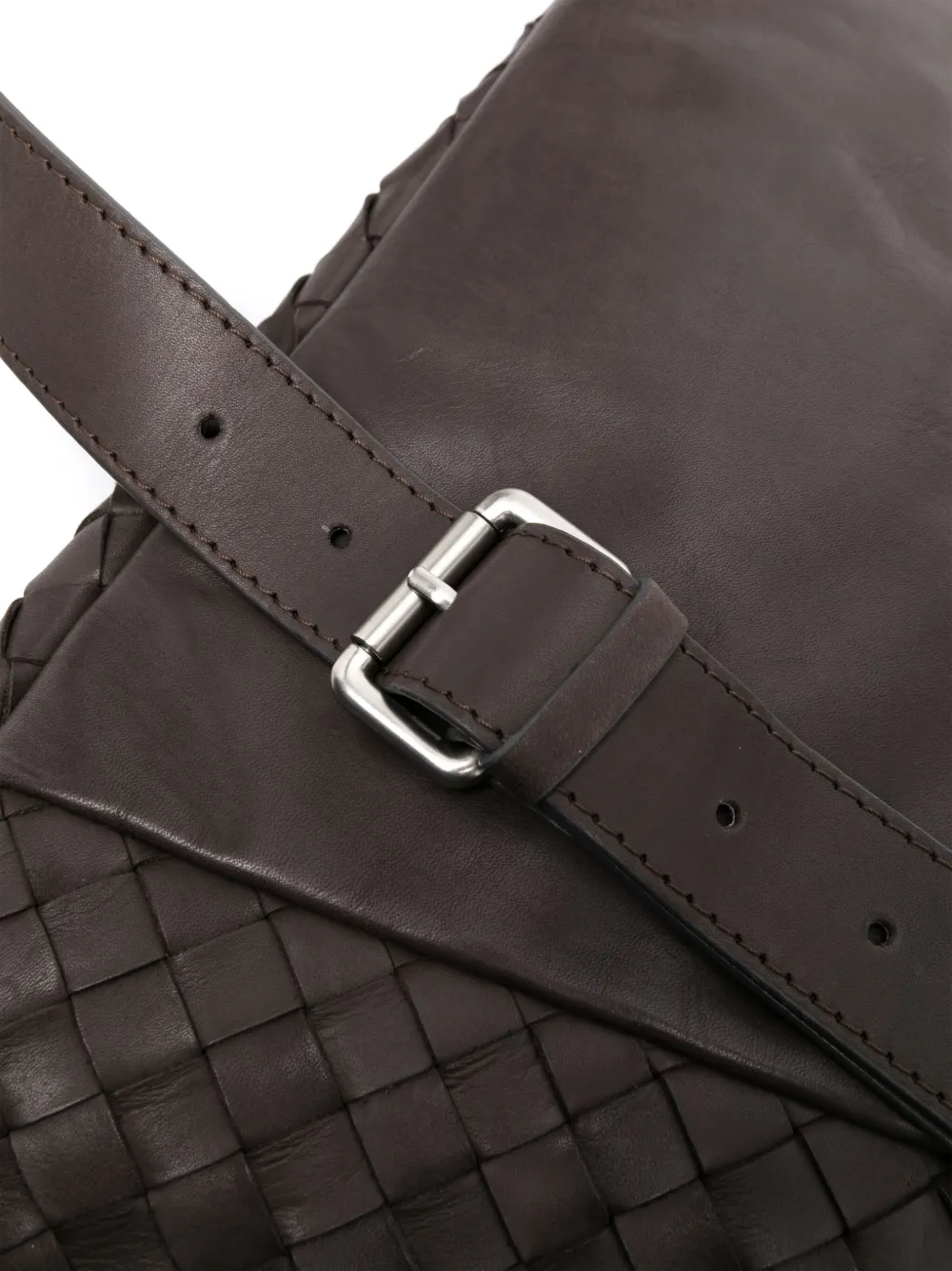 Officine Creative Armor 05 leren rugzak Bruin