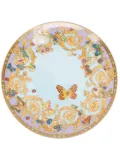 Versace Le Jardin ceramic dinner plate - Blue