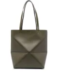 LOEWE medium Puzzle Fold tote bag - Green