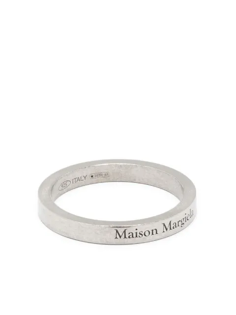 Maison Margiela engraved-logo ring