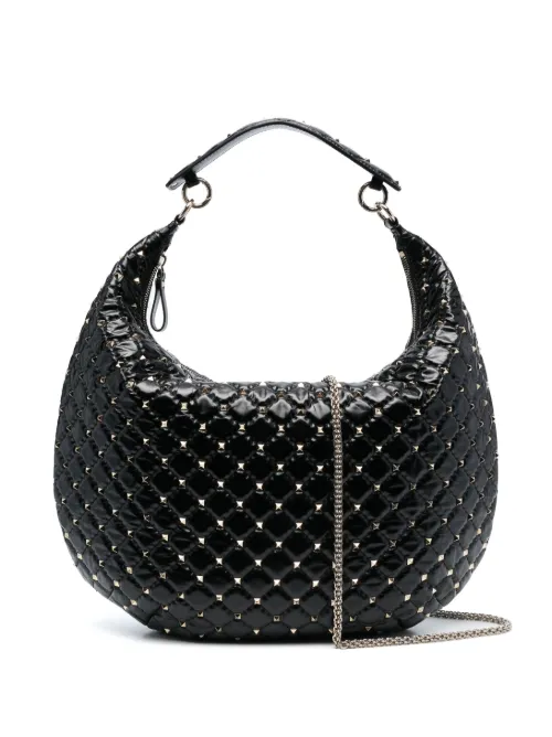Sac porté épaule à ornements Rockstud Spike - Valentino Garavani - Modalova