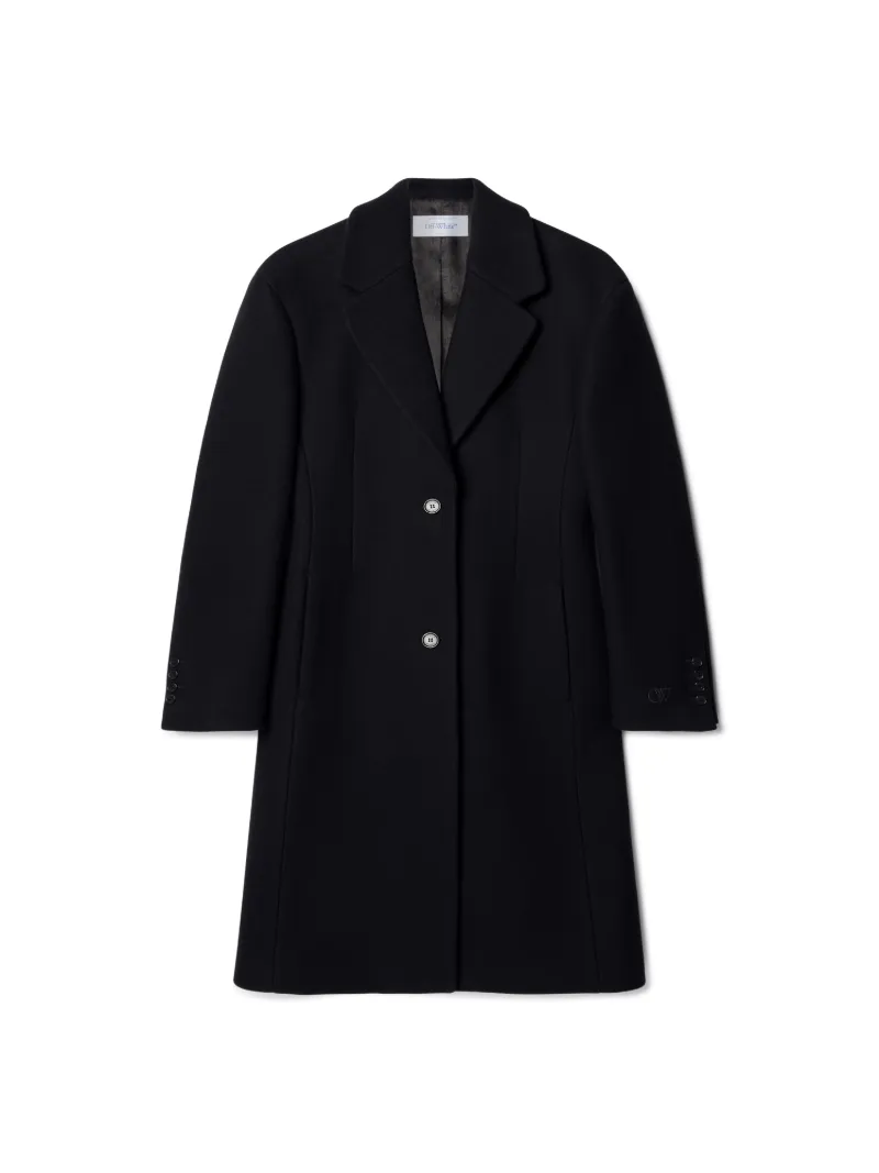 Brushed Wo Round Coat
