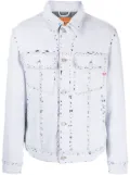 Diesel D-Barcy ripped denim jacket - Blue