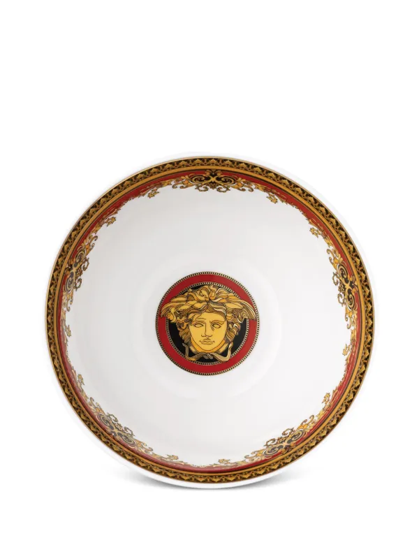 Versace メドゥーサ バロック ボウル | レッド | FARFETCH JP