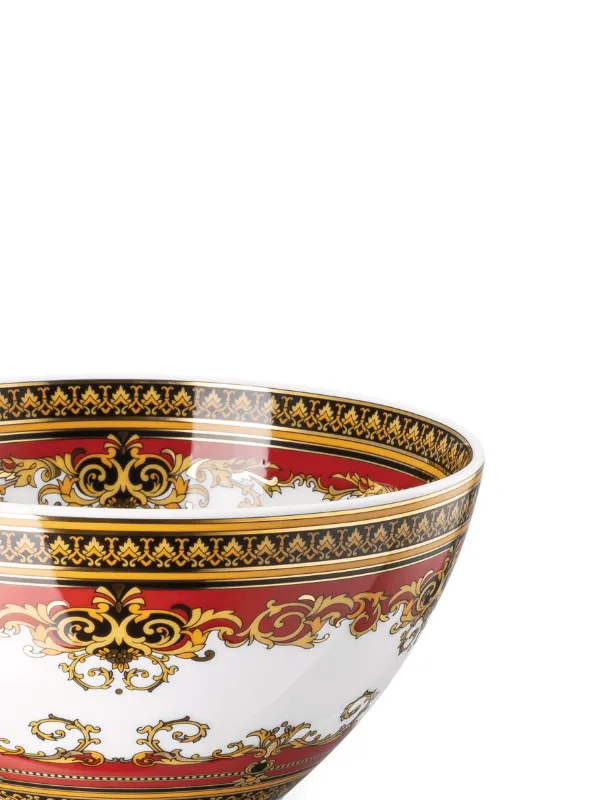 Versace メドゥーサ バロック ボウル | レッド | FARFETCH JP