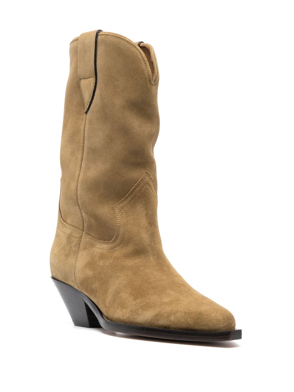 ISABEL MARANT Dahope calf suede boots - Bruin