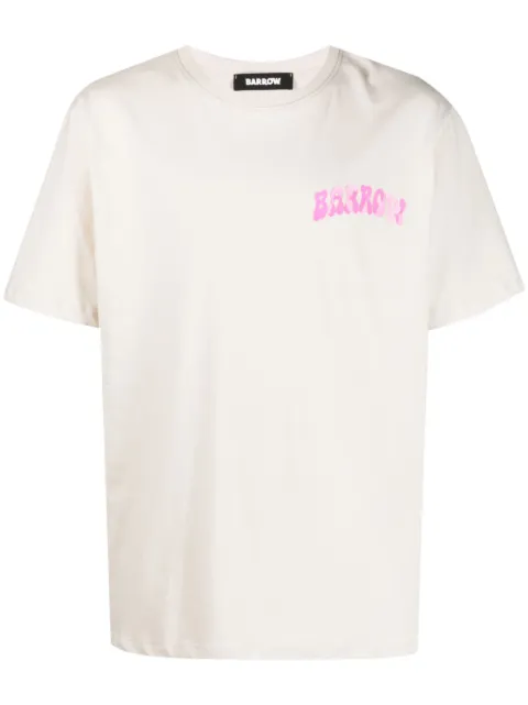 BARROW logo-print cotton T-shirt