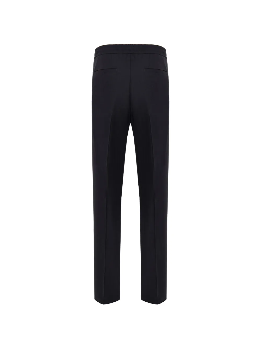 Lardini Broek met trekkoordsluiting en gekreukt effect Blauw