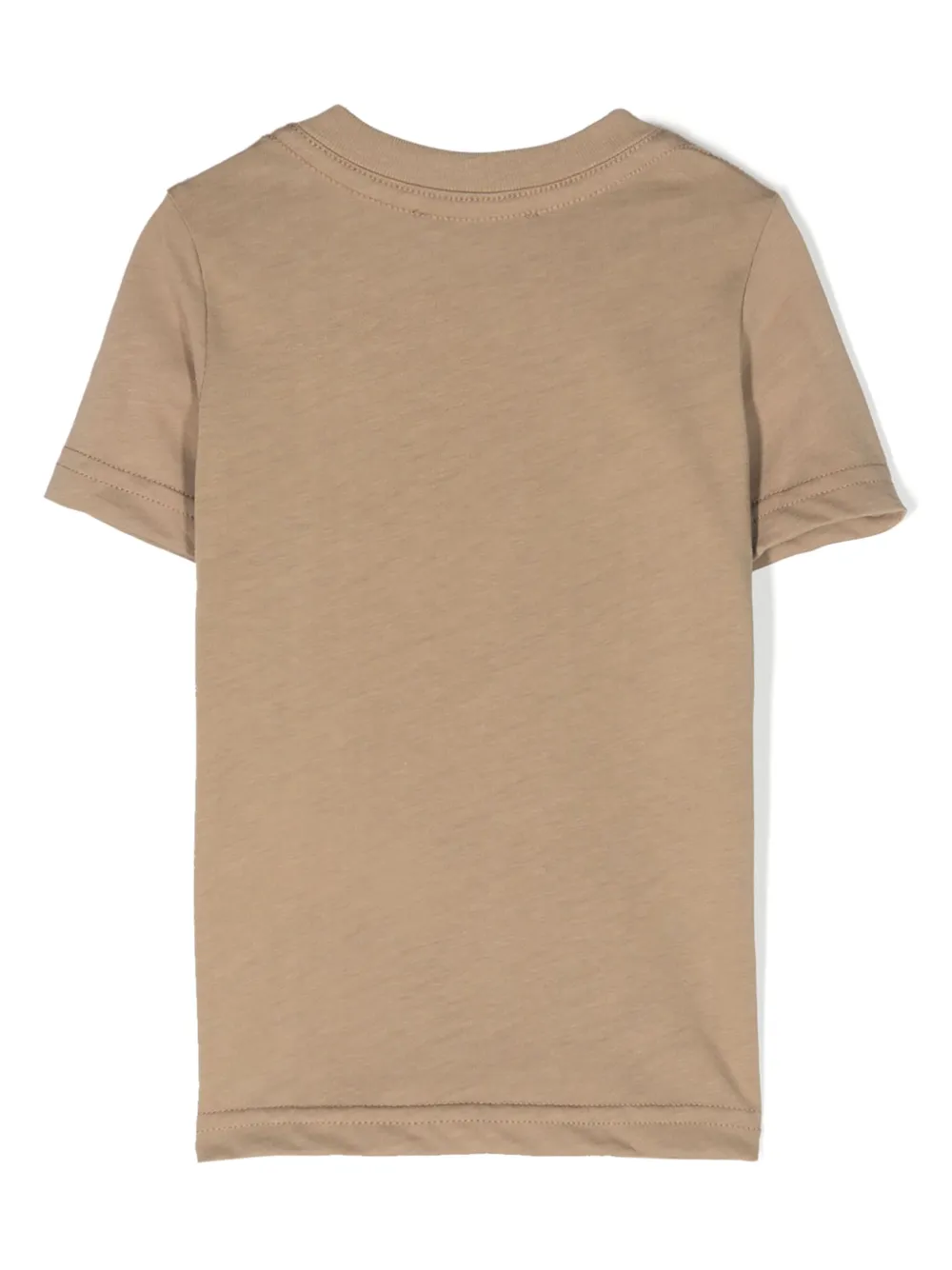 Dsquared2 Kids Katoenen T-shirt met logoprint - Bruin