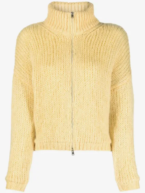 Herno mohair-blend cardigan