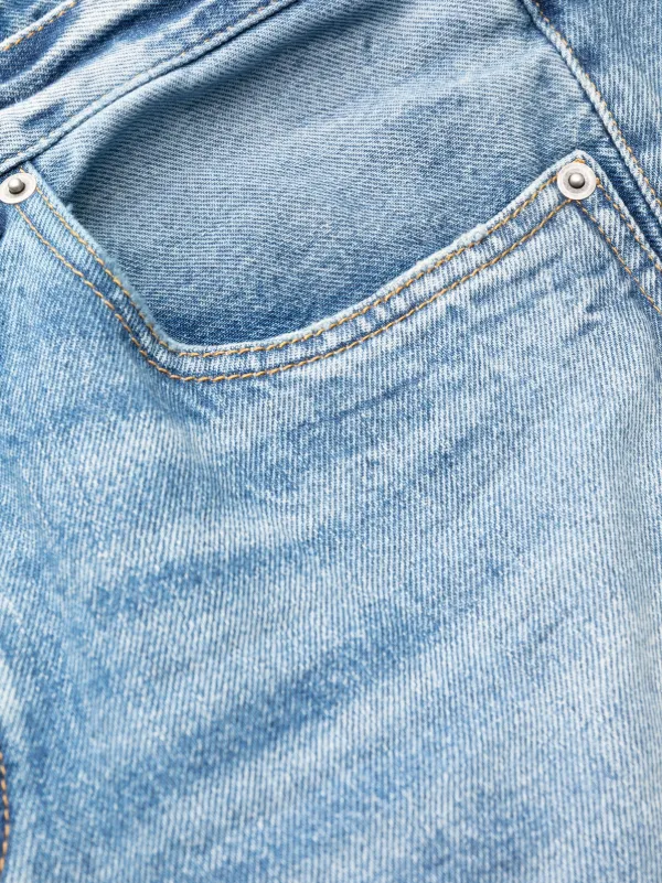 Saint Laurent mid-rise straight-leg Jeans | Blue | FARFETCH