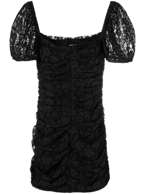 ROTATE BIRGER CHRISTENSEN puff-sleeve lace minidress