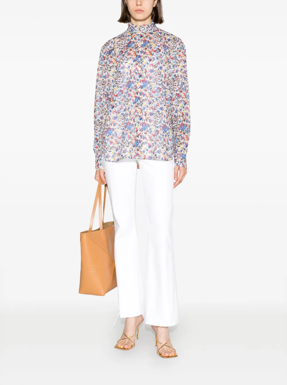FRAME Cropped jeans - Wit