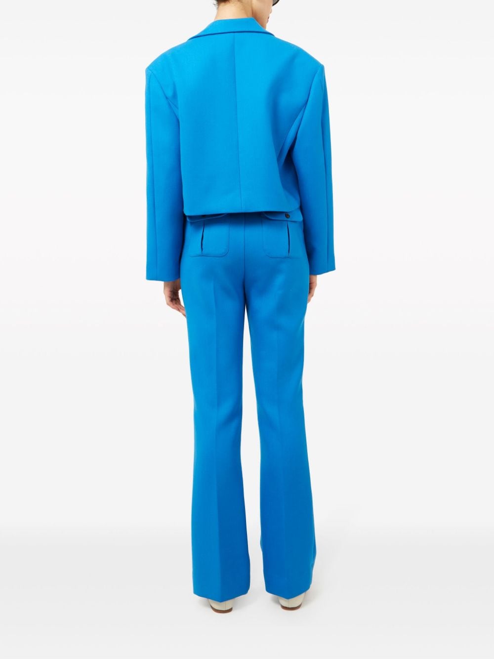 Shop Equipment Cassian High-waisted Trousers In Blue