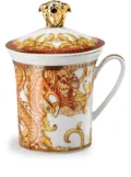 Versace Asian Dream porcelain lid mug - Multicolour