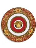 Versace Medusa porcelain serving plate - Red