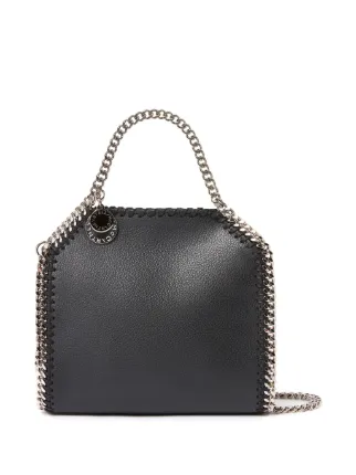 トートバッグ Stella Mccartney Black Falabella Tote Bag Micro Stella Mccartney Falabella Micro Tote Bag – LOZURI®