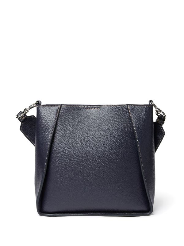 Stella McCartney perforated-logo Grained Shoulder Bag - Farfetch