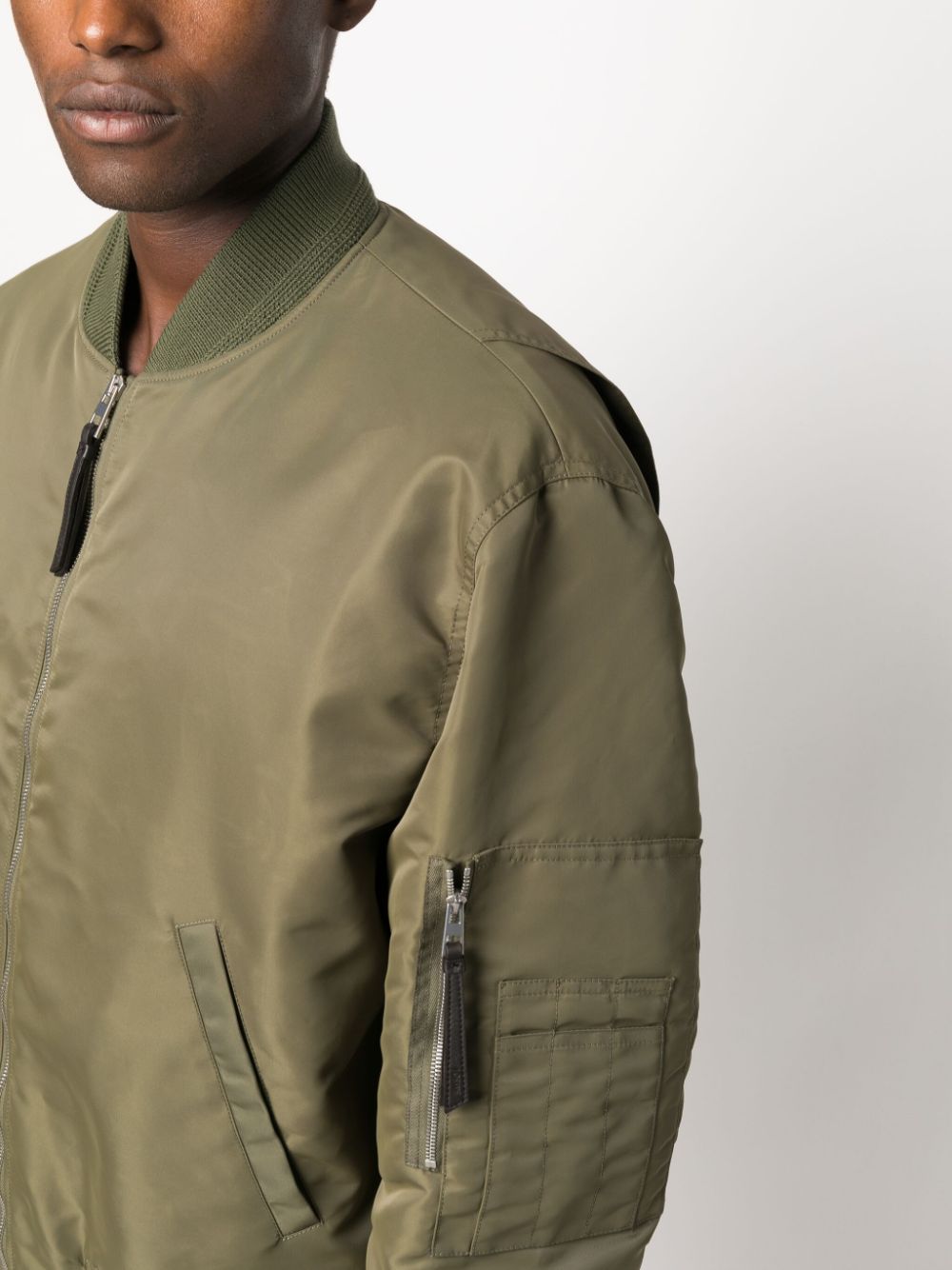 LOEWE Fleece zip-up Jacket - Farfetch