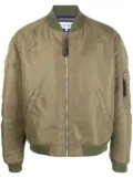 LOEWE zip-up bomber jacket - Green