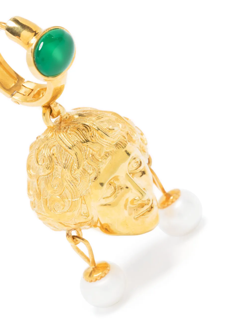  Gunia Project Atlas Head Earrings - Gold 