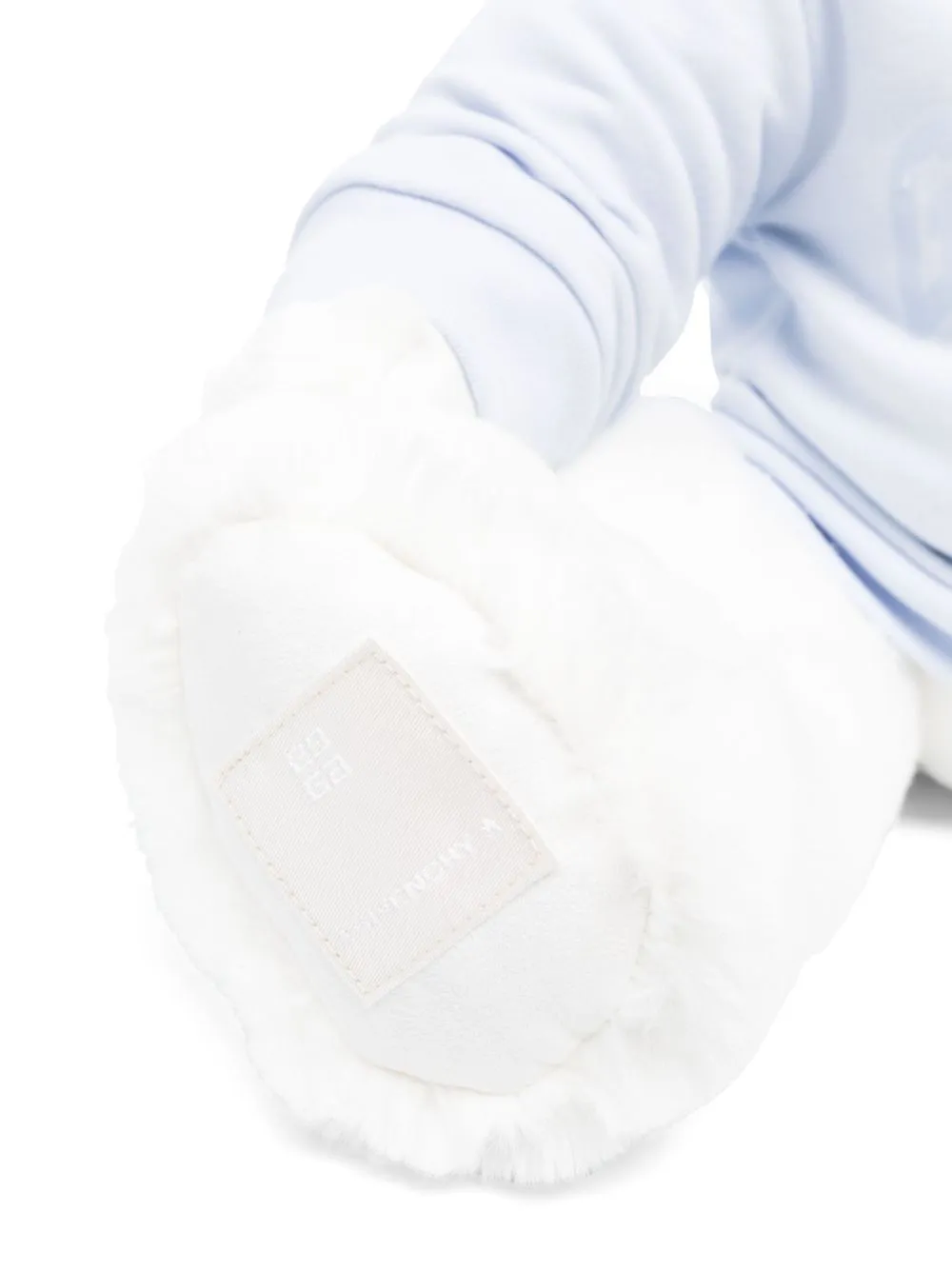  Givenchy Kids Peluche Teddy Bear Con Logo Estampado - Blanco 
