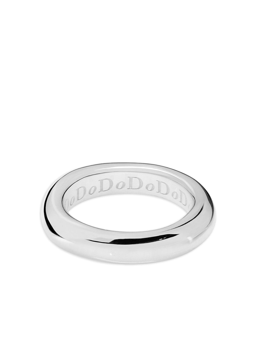 Dodo Asymmetrische ring - Zilver