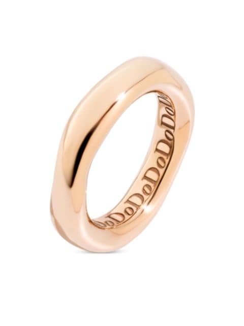 Dodo 9kt roségouden Essentials ring