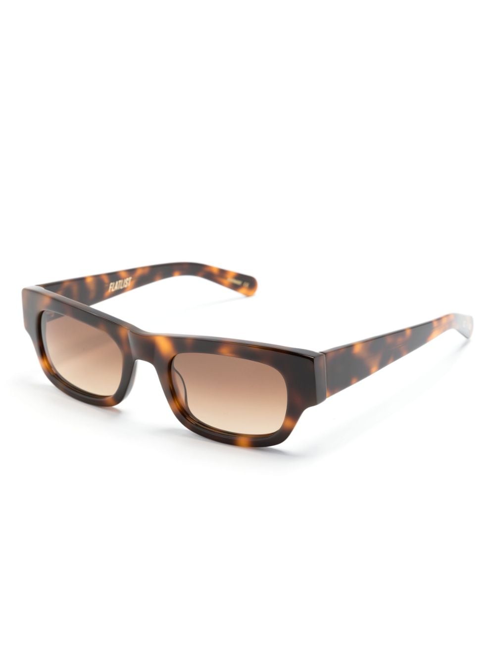 FLATLIST Hanky square-frame sunglasses - Bruin