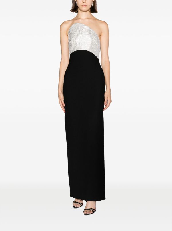 Roland mouret 2024 strapless dress