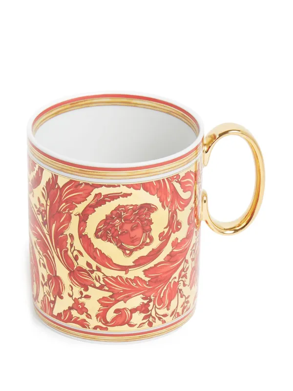 Versace x Rosenthal メドゥーサ マグ | レッド | FARFETCH JP