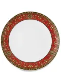 Versace Medusa porcelain dinner plate - Red