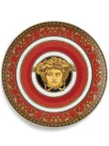 Versace Medusa porcelain bread plate - Red