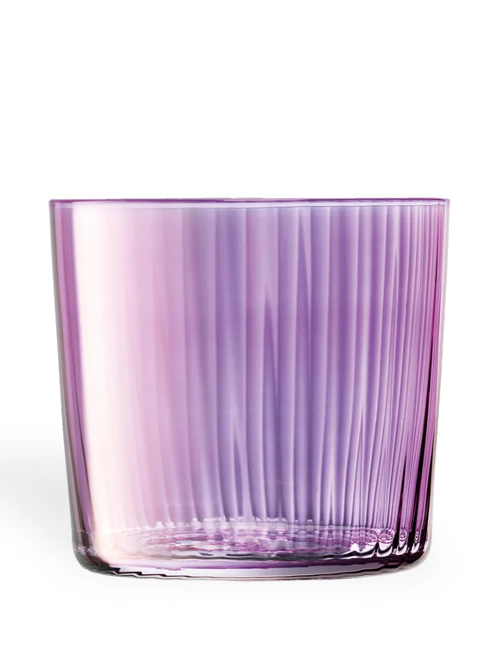 Shop Lsa International Gems Tumbler Glasses (set Of Four) In Pink