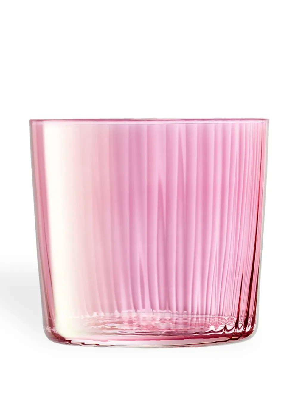 Shop Lsa International Gems Tumbler Glasses (set Of Four) In Pink